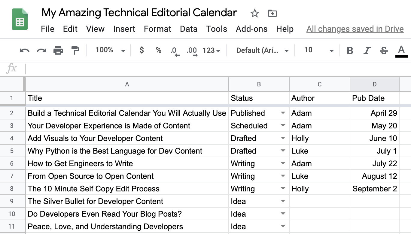 Build a Technical Editorial Calendar You Will Actually Use